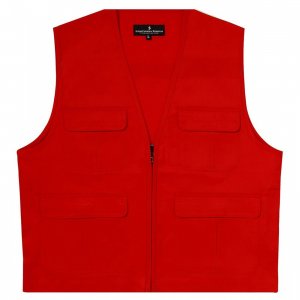 Red Safety Vest Safety Jacket